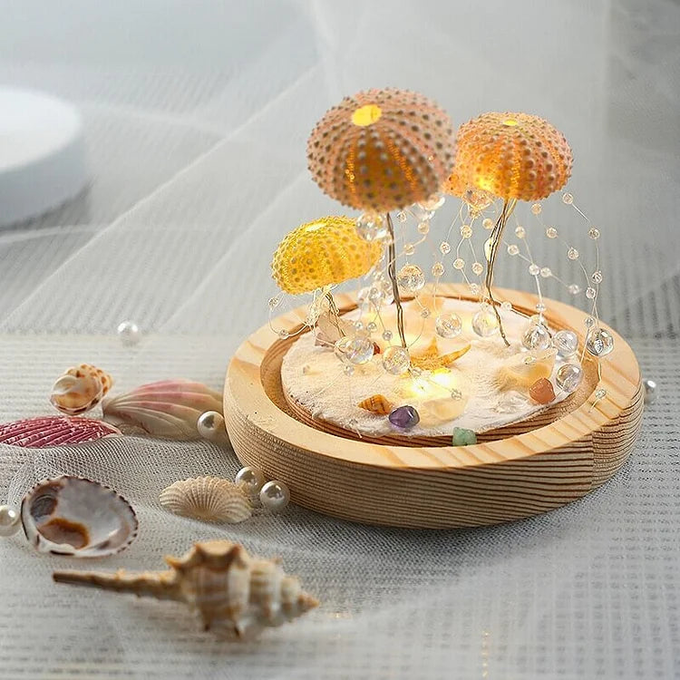 Kalsten | LumiCraft – Unique DIY table lamp with natural sea shell for a cozy décor