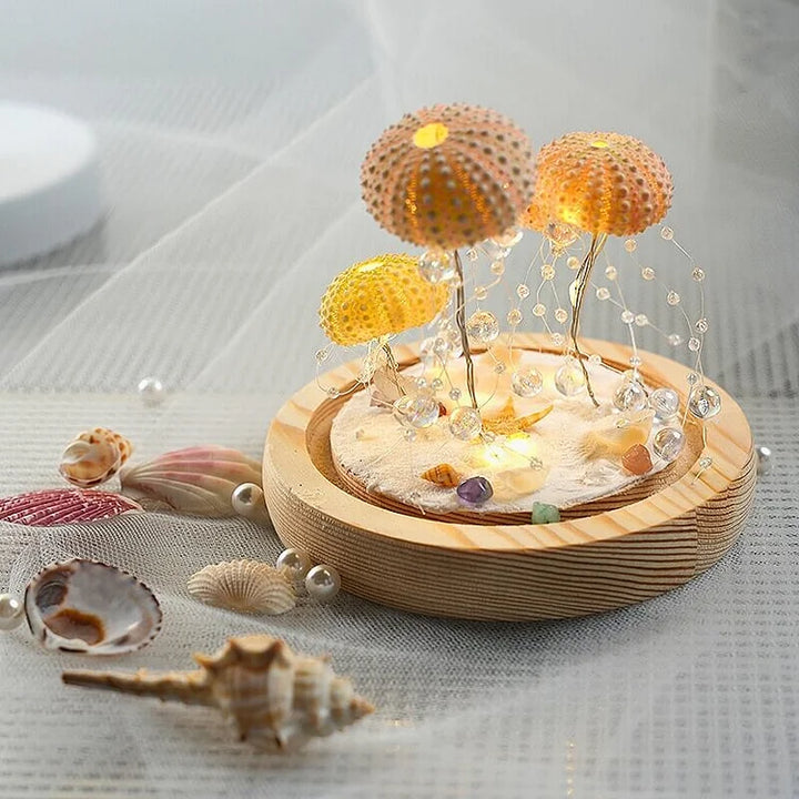 LumiCraft – Unique DIY table lamp with natural sea shell for a cozy décor | Kalsten