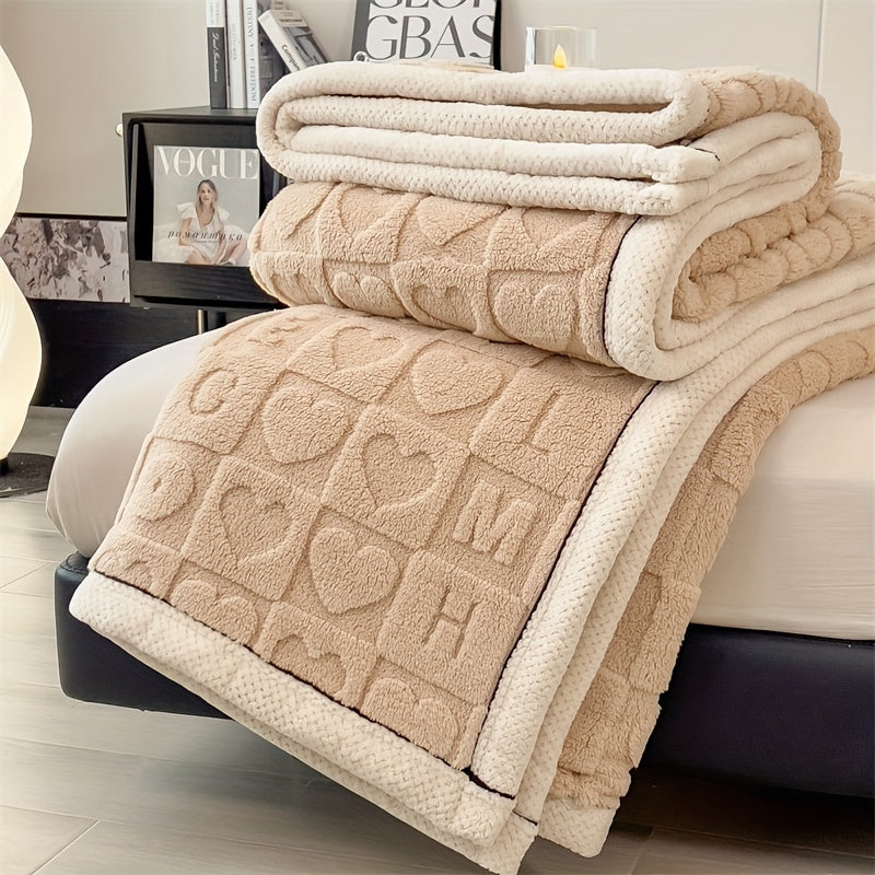 Stylish Coral Fleece Blanket for Ultimate Comfort Kalsten