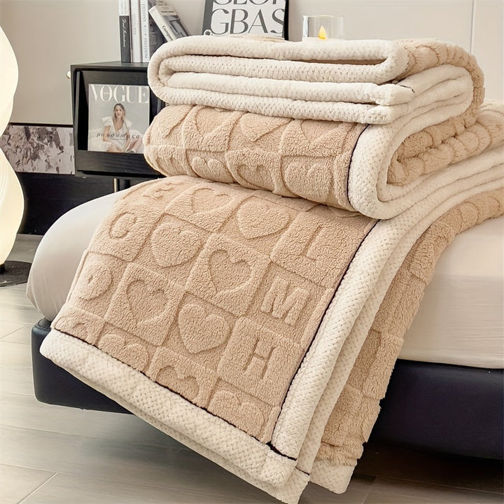 Stylish Coral Fleece Blanket for Ultimate Comfort Kalsten