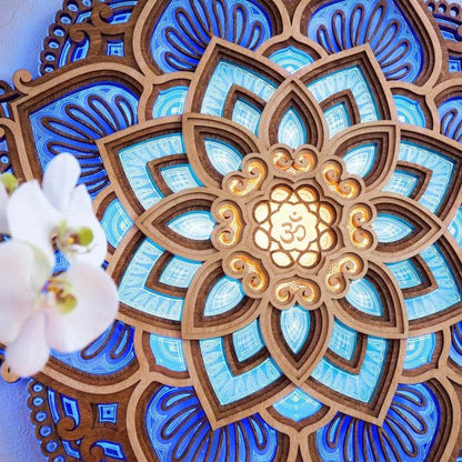 BowLift | Mandala Yoga Room Night Light LED