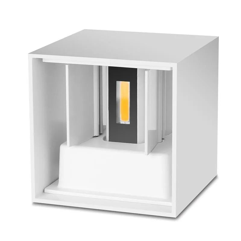 Black Aluminum Outdoor LED Wall Fixture Kalsten