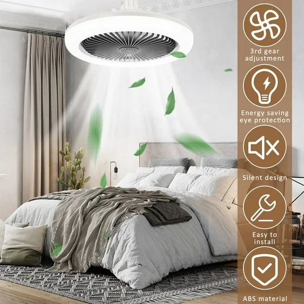 Ceiling Fan with Light & Remote Control Kalsten