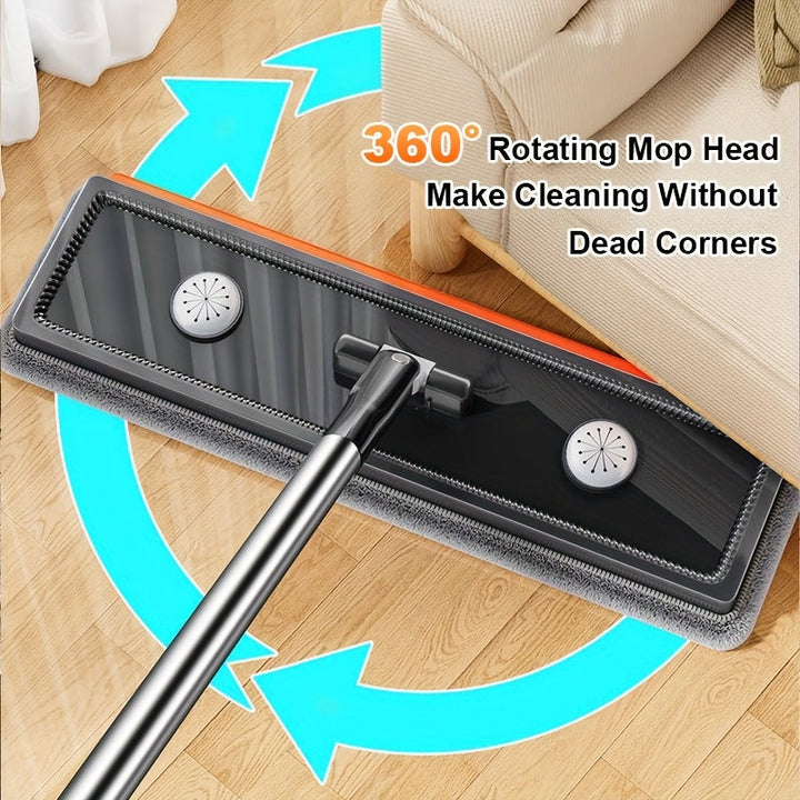 Flat mop set with bucket & wringing system | Kalsten
