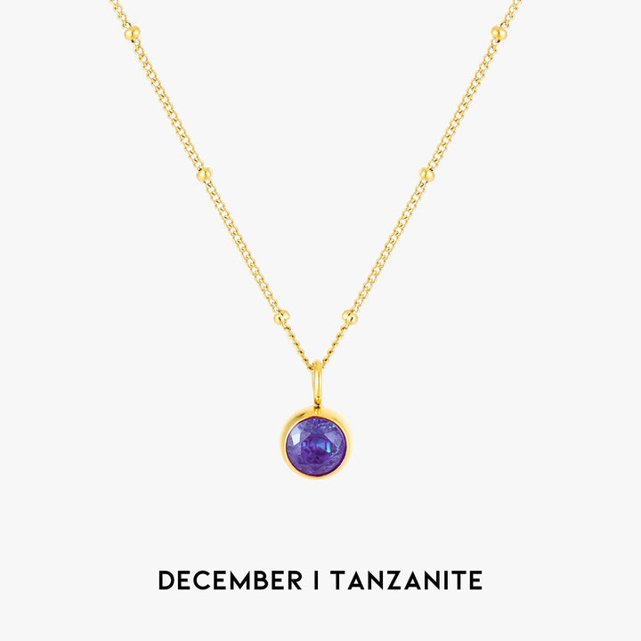 Birthstone Pendant Necklace