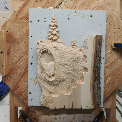 Frendorf | Animal Carving Craft Wall Decoration