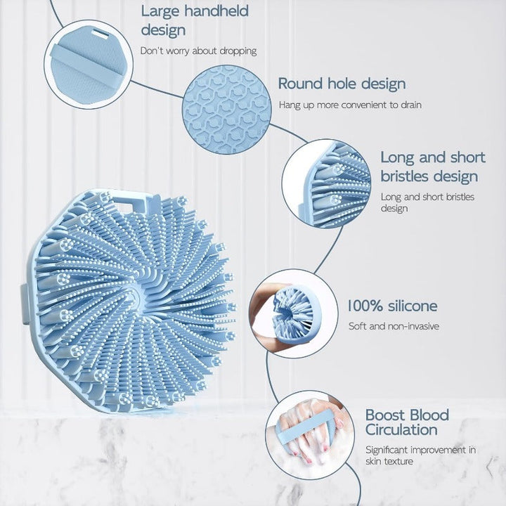 Kalsten | Silver-Infused Silicone Body Brush