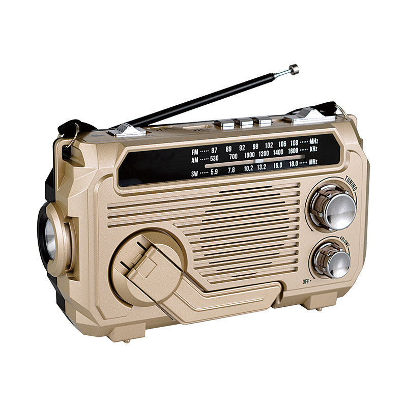 Solar-powered radio for camping | Kalsten