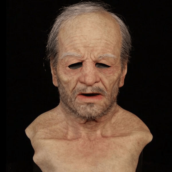 Kalsten | MaskEnigma Holloween Realistic Elderly Disguise