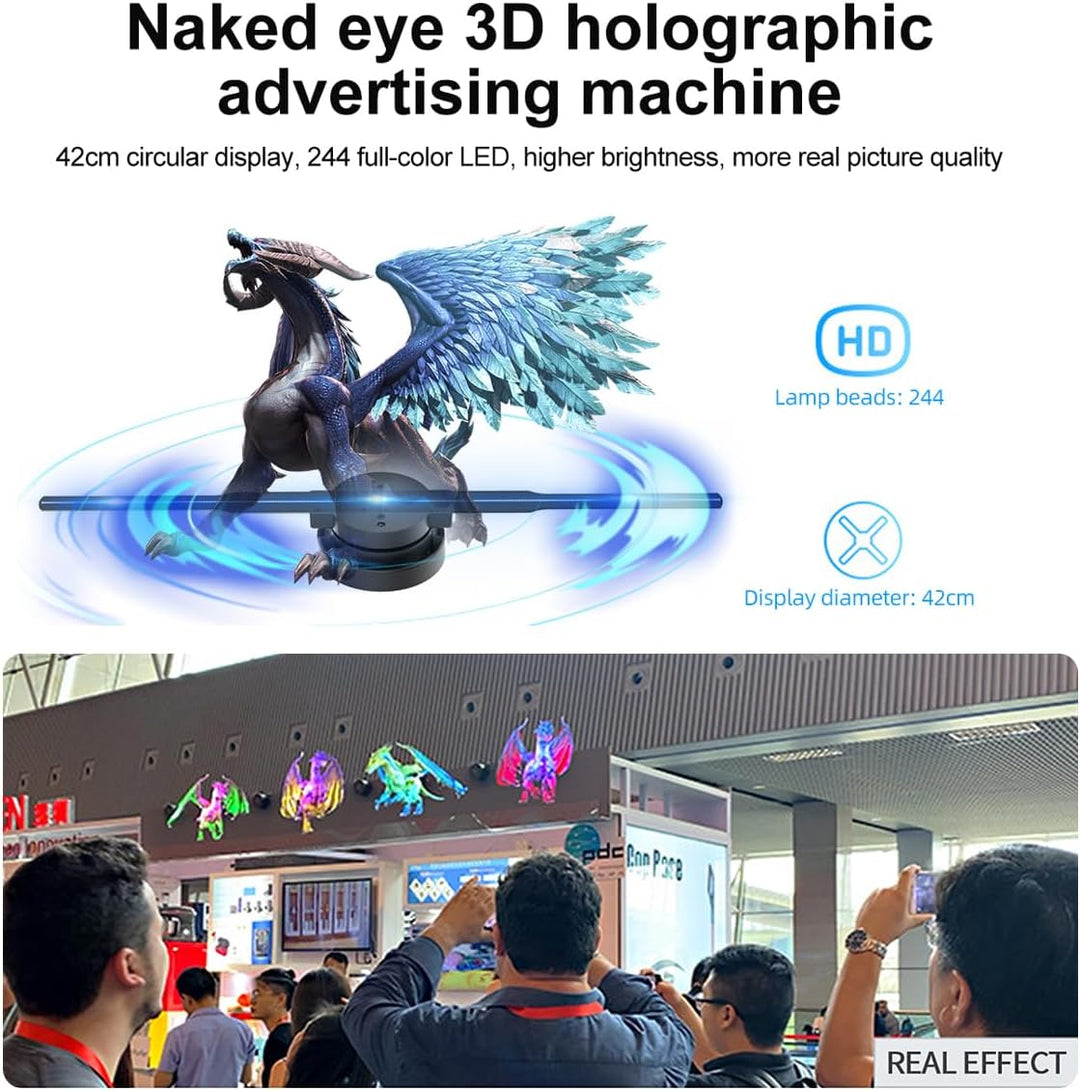 3D Hologram LED Fan Projector | Kalsten