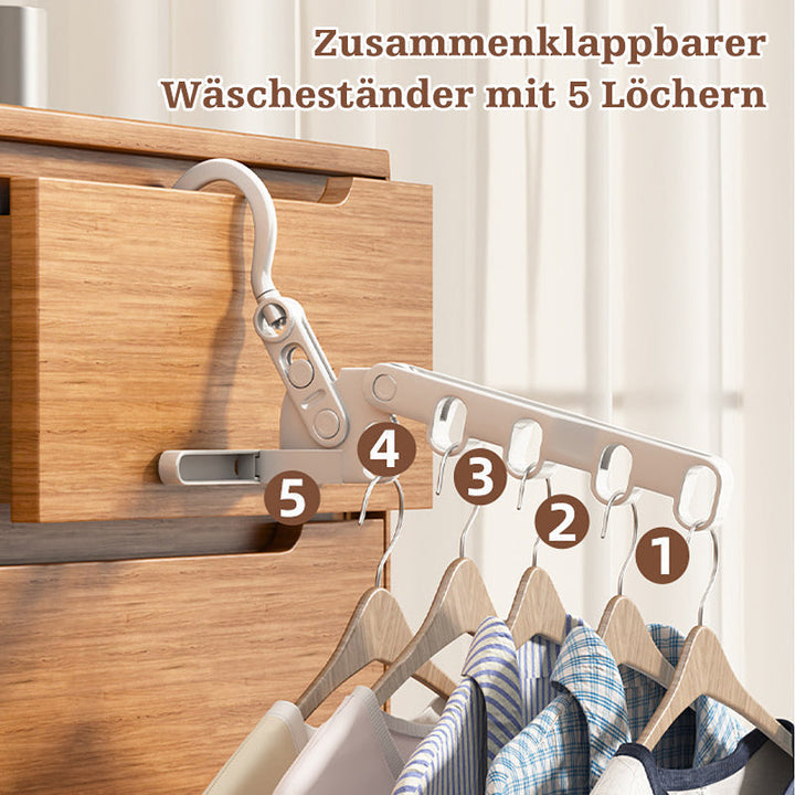 Portable foldable travel clothes hanger | Kalsten