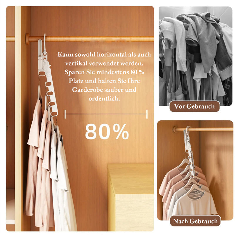 Portable foldable travel clothes hanger | Kalsten