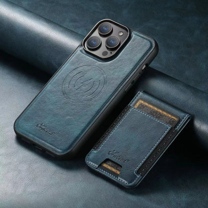 Skanto | LuxCase Leather Phone Case with Card Slot and Stand – Fits iPhone