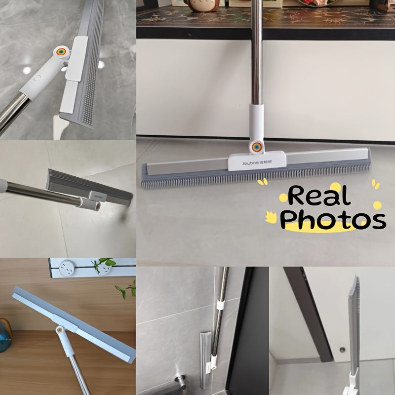 Floor wiper with rubber lip & TPE bristles | Kalsten