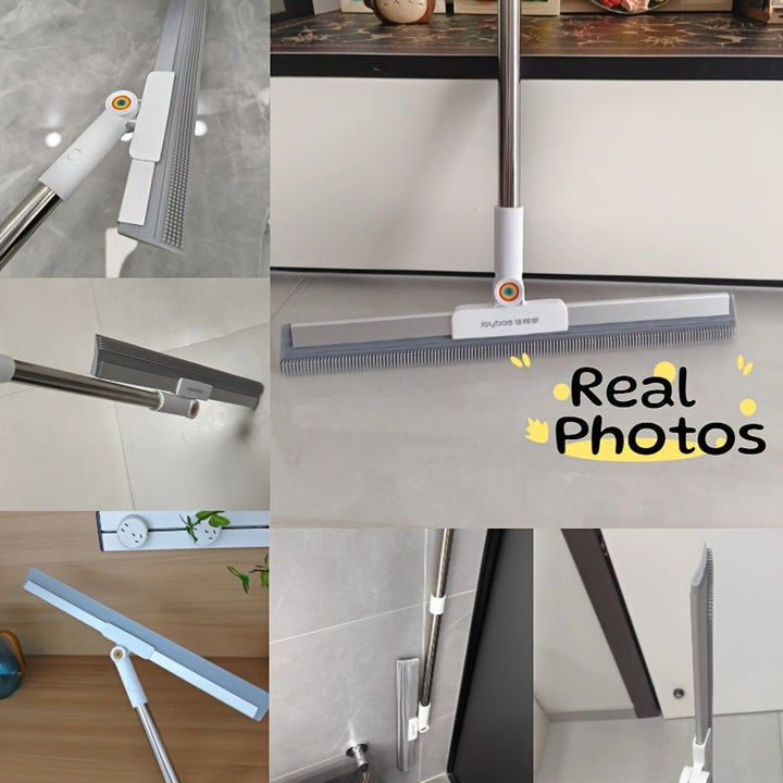 Floor wiper with rubber lip & TPE bristles | Kalsten