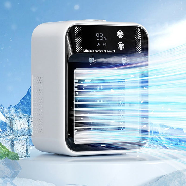 Portable 3-In-1 Cooling Fan with 2-Speed Mist | Kalsten
