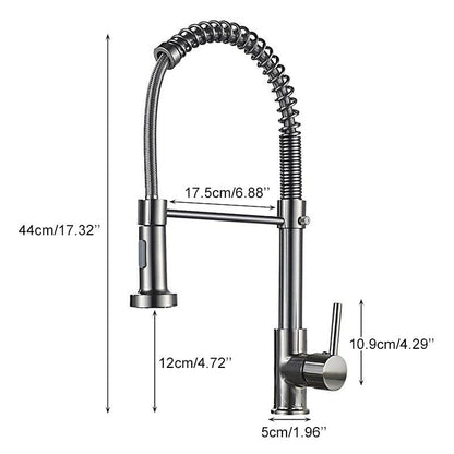 Skanto | Deck-Mounted Kitchen Faucet