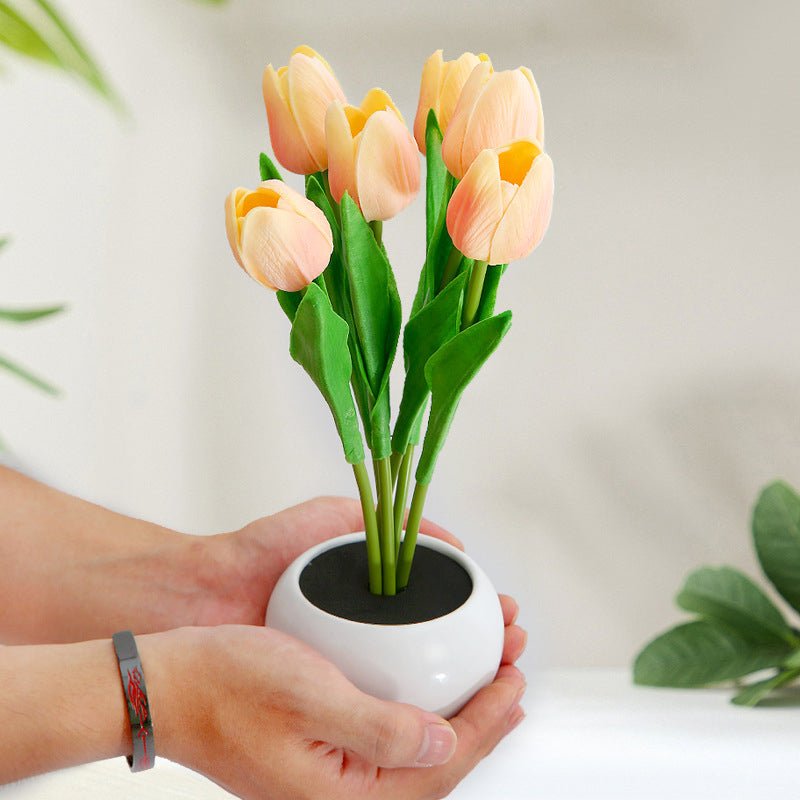 Decorative LED Tulip Table Lamp – Florima | Kalsten