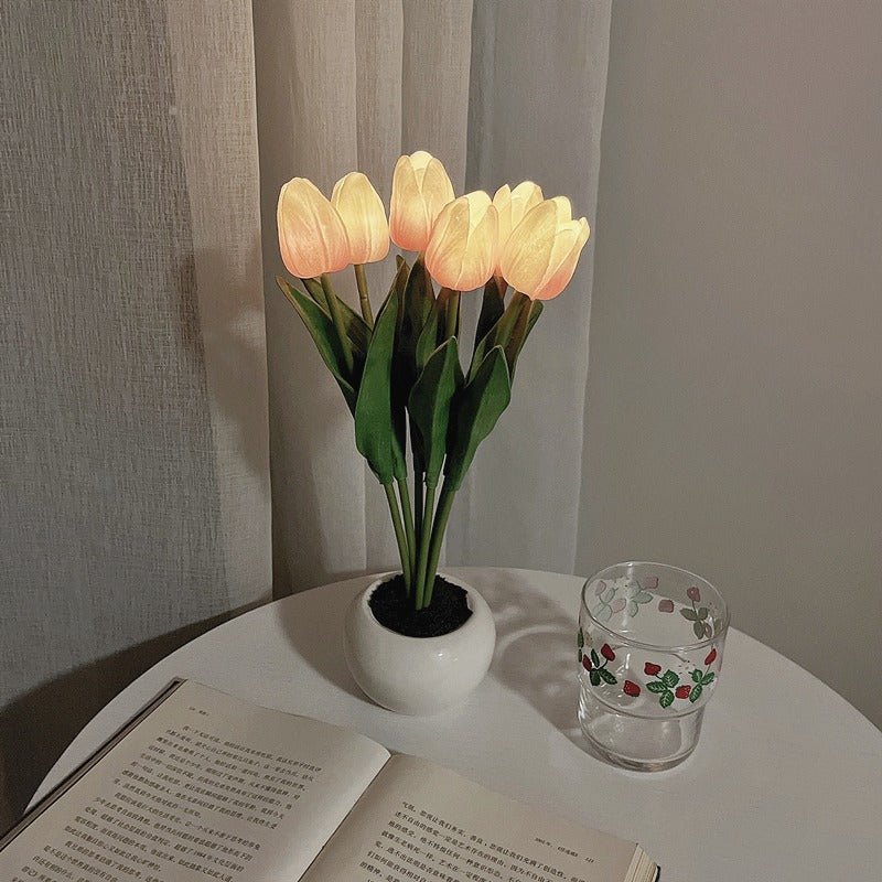 Decorative LED Tulip Table Lamp – Florima | Kalsten
