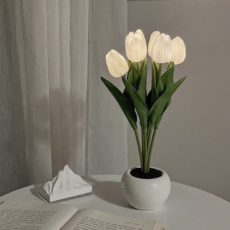 Decorative LED Tulip Table Lamp – Florima | Kalsten