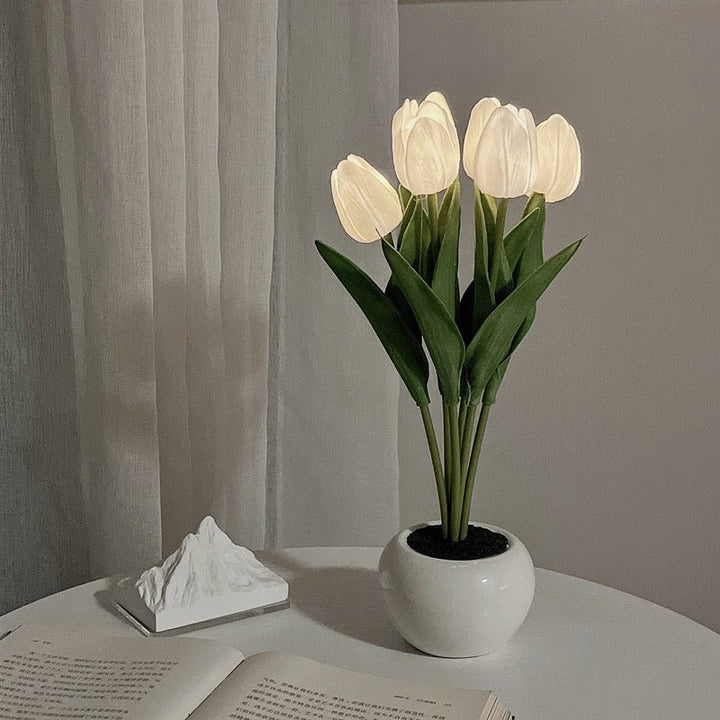 Decorative LED Tulip Table Lamp – Florima | Kalsten