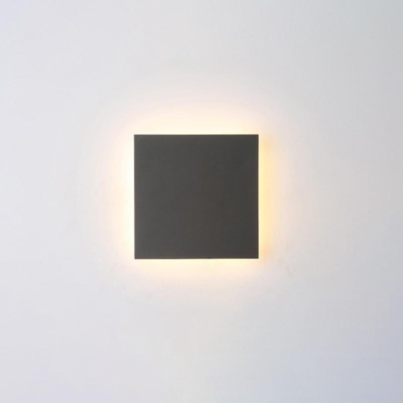 Modern Waterproof LED Outdoor Wall Lights in Flat and Square Designs | Kalsten