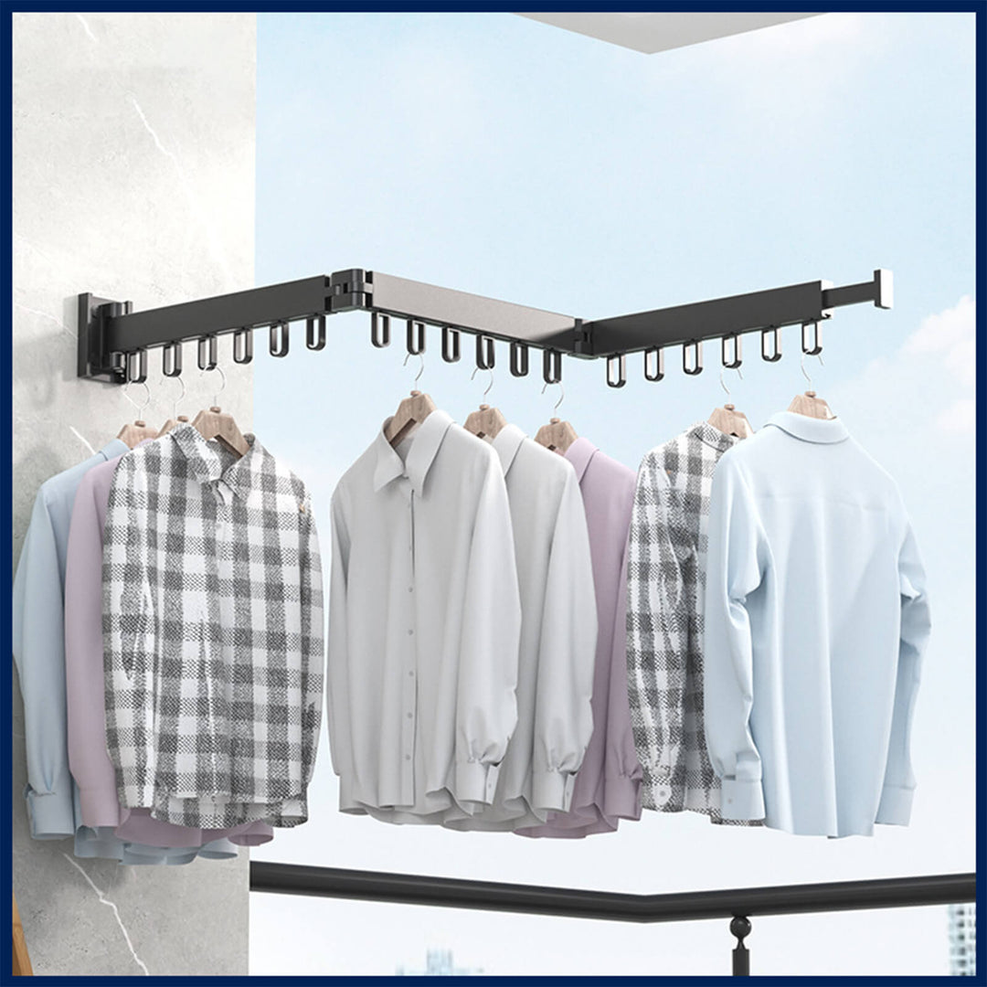 Kalsten | Clothes Drying Rack | Foldable Space-Saving Design | Indoor & Outdoor Use