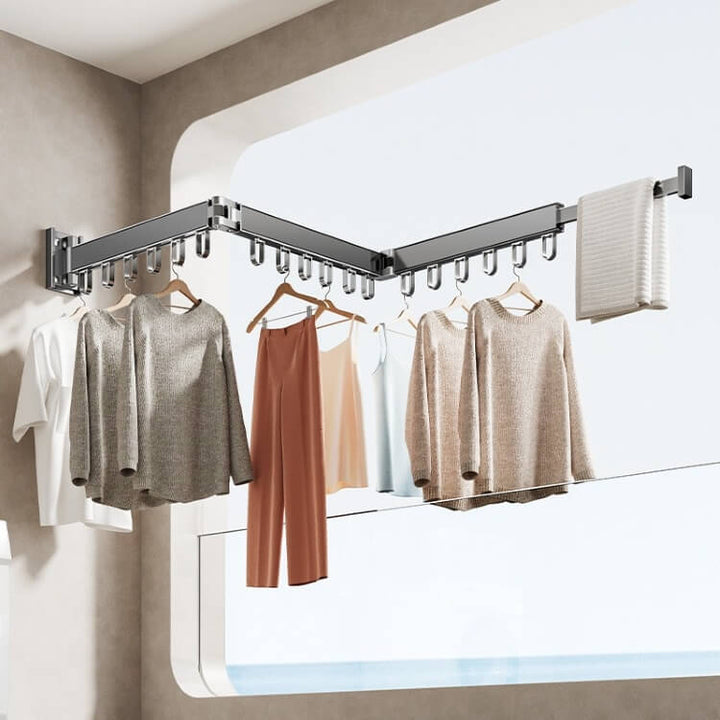 Kalsten | Clothes Drying Rack | Foldable Space-Saving Design | Indoor & Outdoor Use