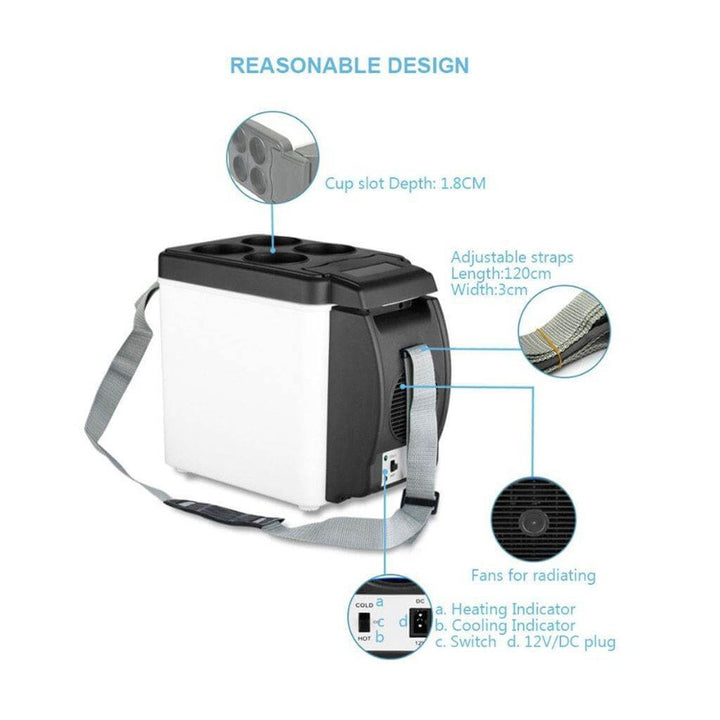 Mini Electric Camping Car Cooler Box | Kalsten