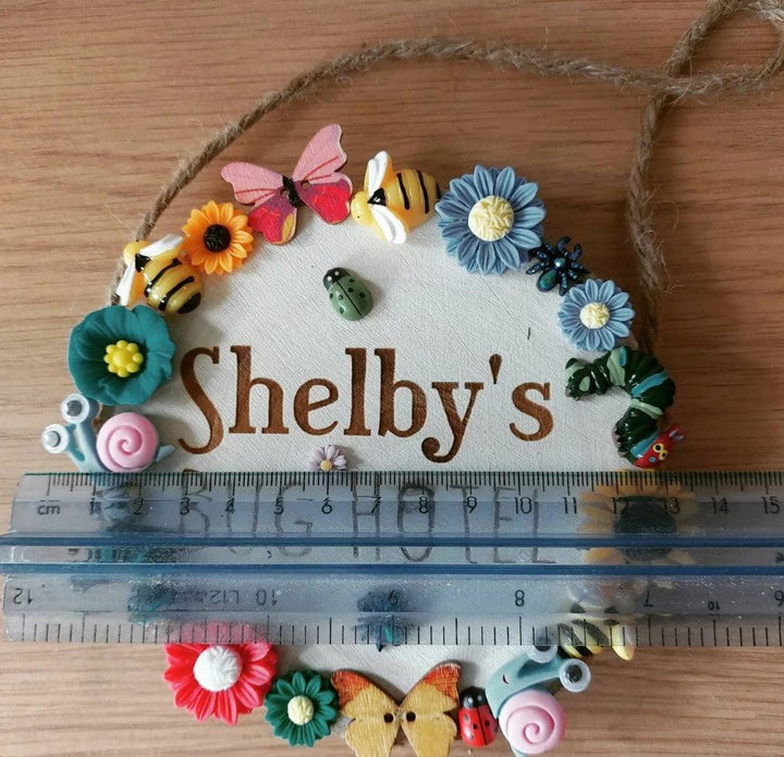 Engraved Wooden Log Garden Plaque | Kalsten