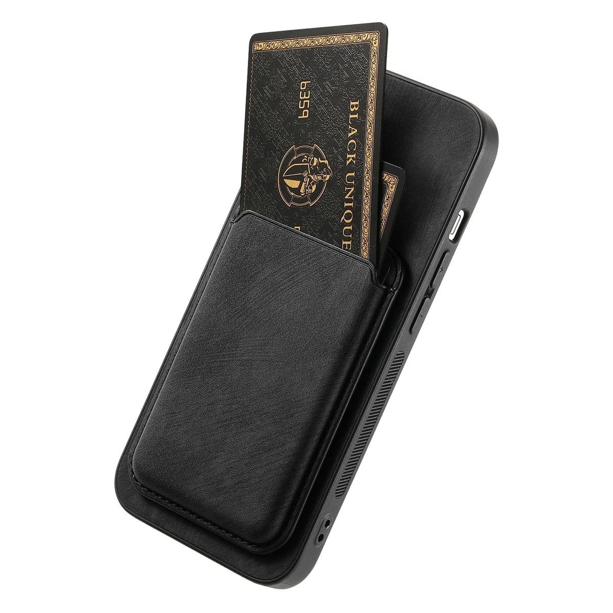 Skanto | MagSafe iPhone Case Magnetic Leather Card Holder