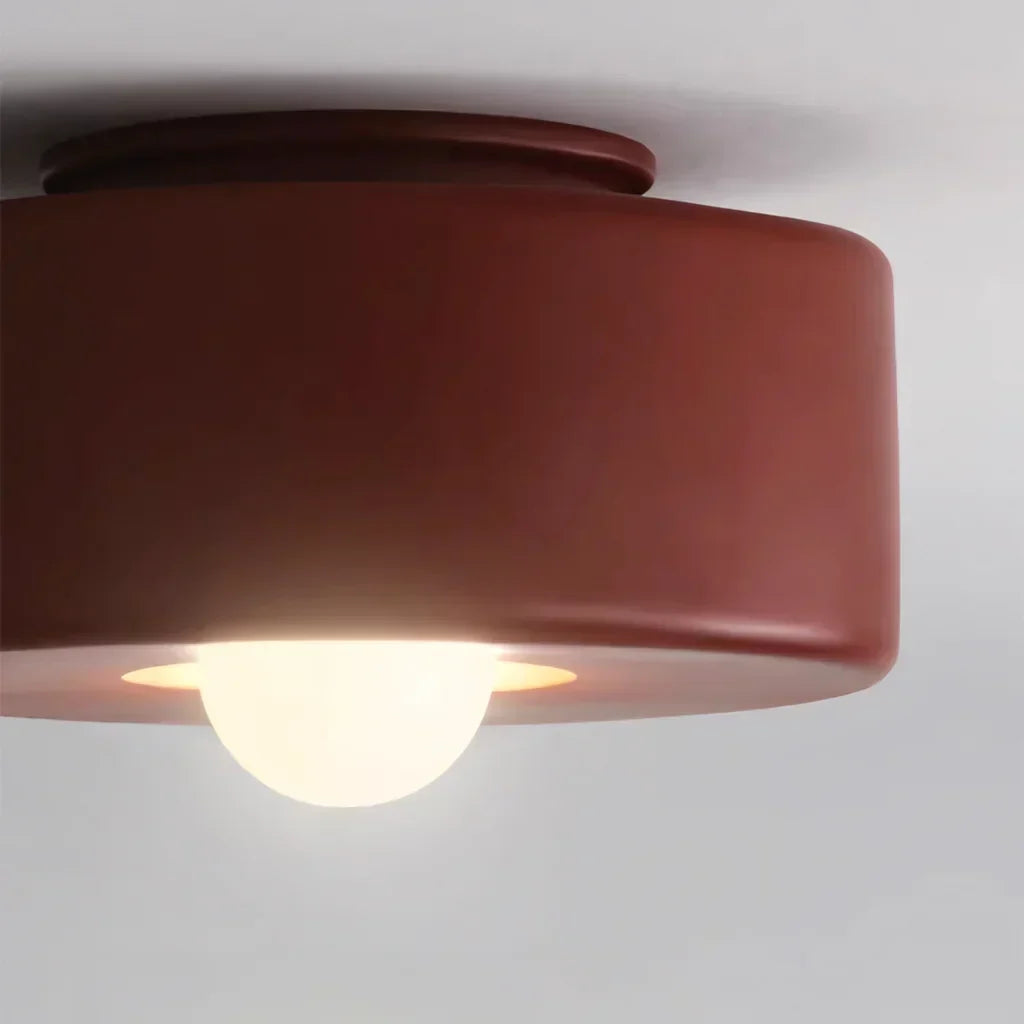 Ceiling Light Resin 11.8 in x 5.9 in LED Minimalist Indoor Lighting Living Room Bedroom Pendant | Kalsten