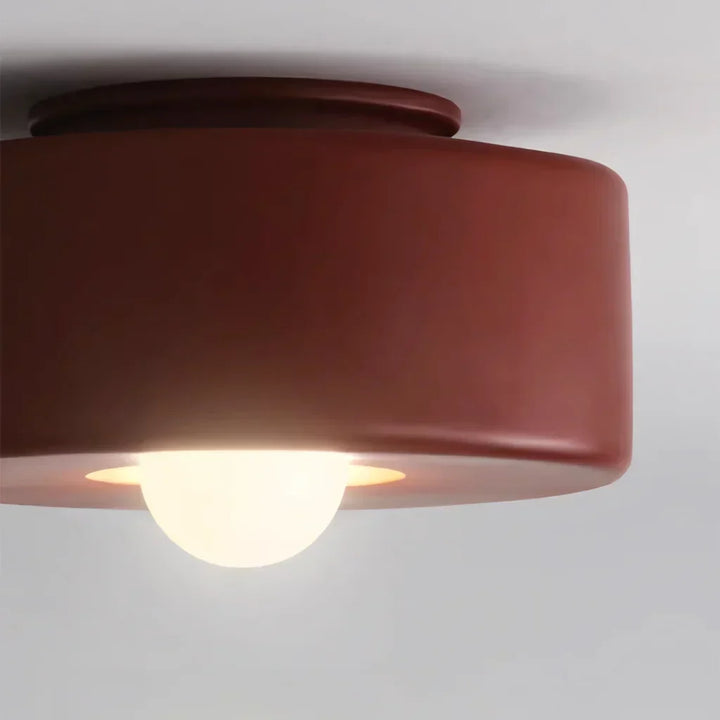 Ceiling Light Resin 11.8 in x 5.9 in LED Minimalist Indoor Lighting Living Room Bedroom Pendant | Kalsten