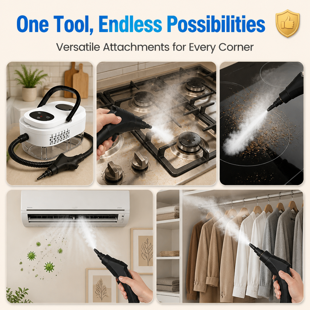 Steam cleaner with high steam temperature | Kalsten