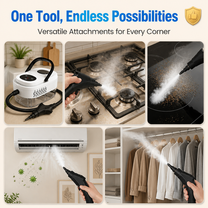 Steam cleaner with high steam temperature | Kalsten