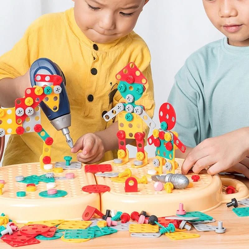 Skanto | Creative Construction Toy with Mini Drill for Kids Ages 6+