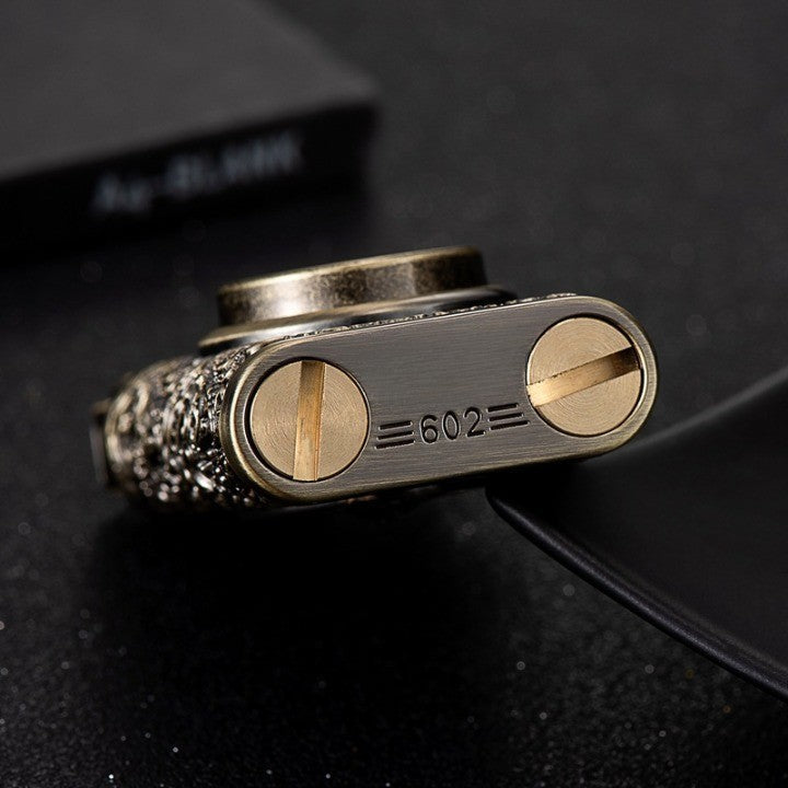Dragon Wings Brass Kerosene Lighter | Kalsten