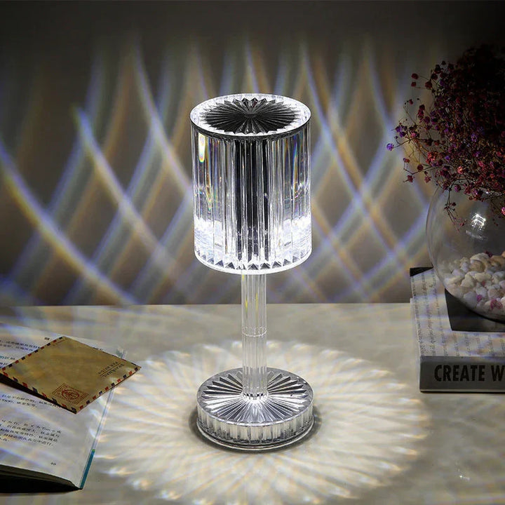 Dimmable Crystal Table Lamp with Modern Lighting - Seraphine | Kalsten