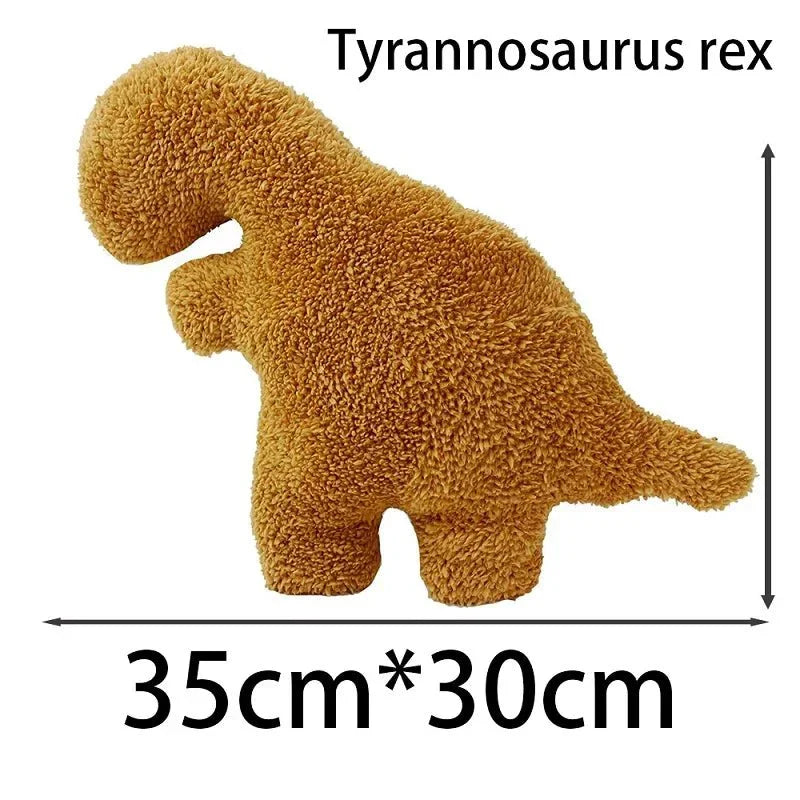 Kalsten | Dino Nugget Plush Cushion: Cute Dino Chicken Nugget Cushion