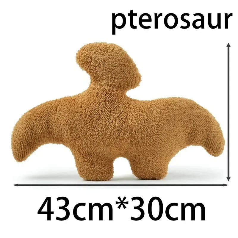 Kalsten | Dino Nugget Plush Cushion: Cute Dino Chicken Nugget Cushion