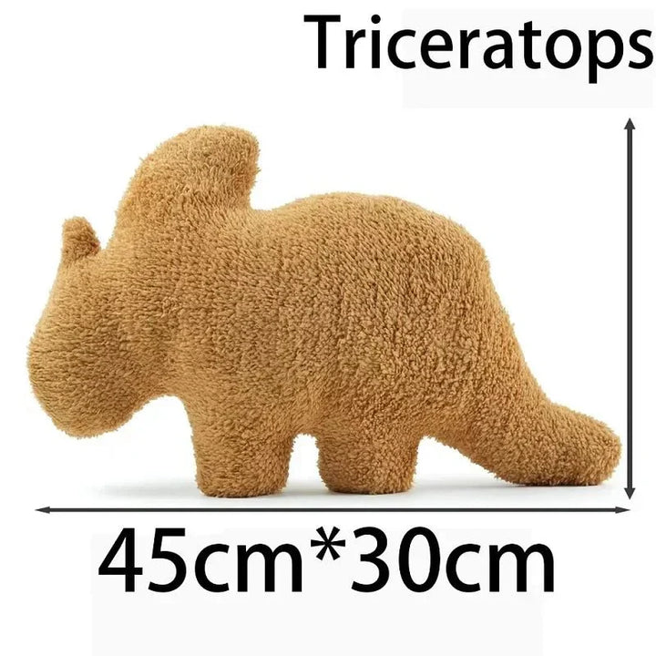 Kalsten | Dino Nugget Plush Cushion: Cute Dino Chicken Nugget Cushion