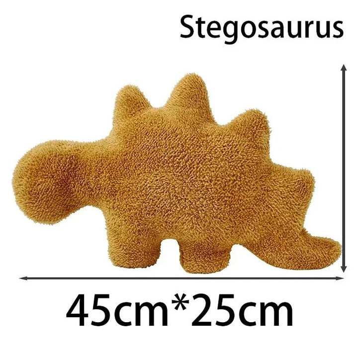 Kalsten | Dino Nugget Plush Cushion: Cute Dino Chicken Nugget Cushion