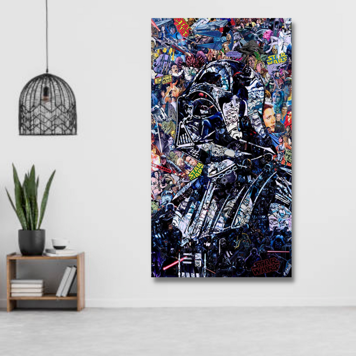 Kalsten | Disney Star Wars Poster Darth Vader Canvas Wall Art - Wall Decoration - Famous Wall Art
