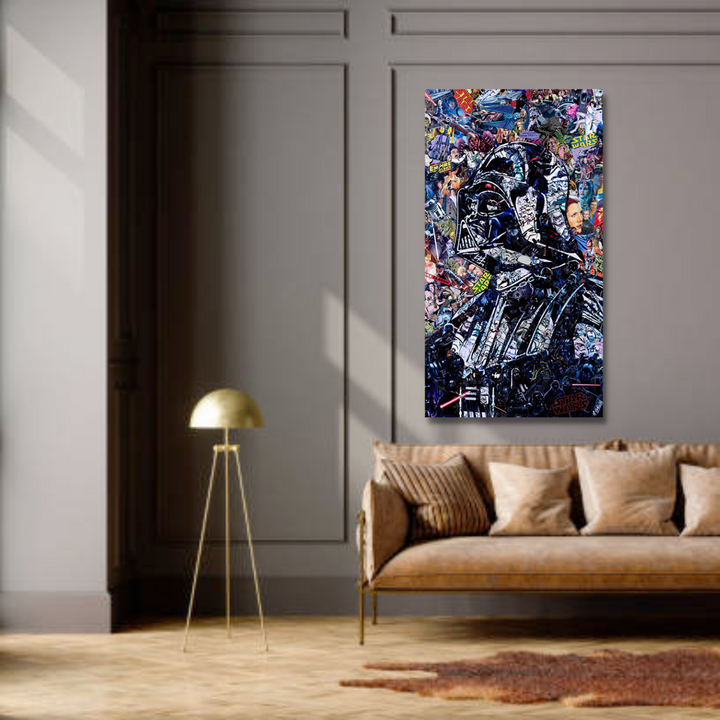Kalsten | Disney Star Wars Poster Darth Vader Canvas Wall Art - Wall Decoration - Famous Wall Art