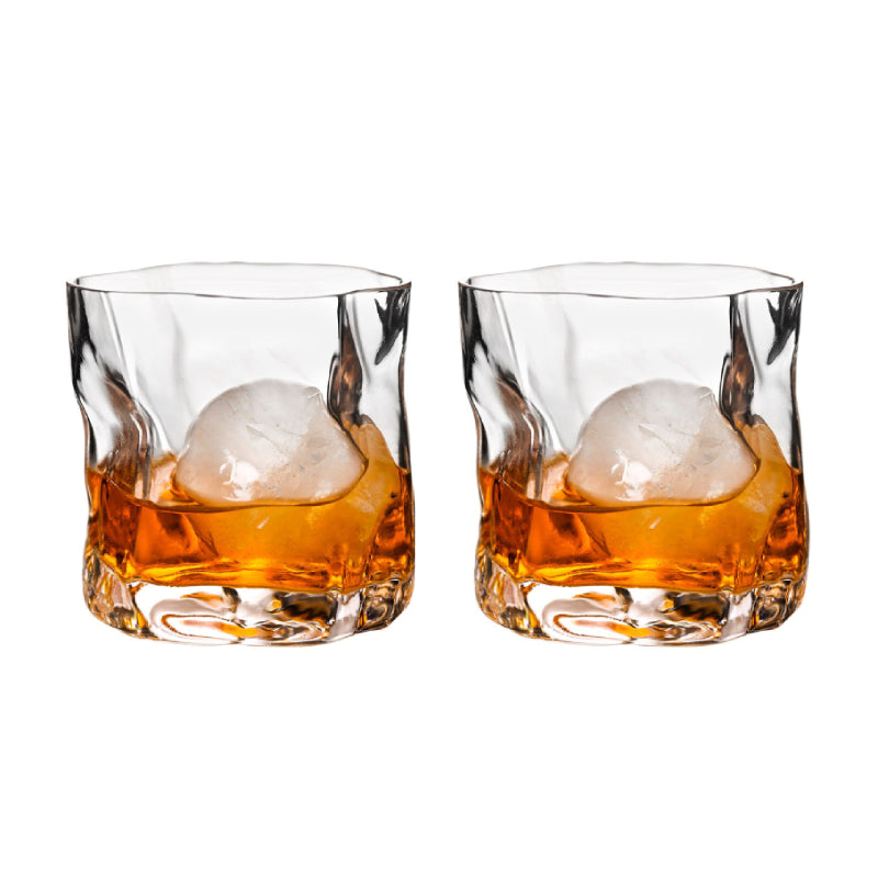 Kalsten | Distorted Texture Whisky Glass Set