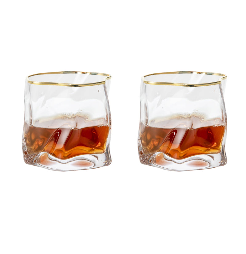 Kalsten | Distorted Texture Whisky Glass Set