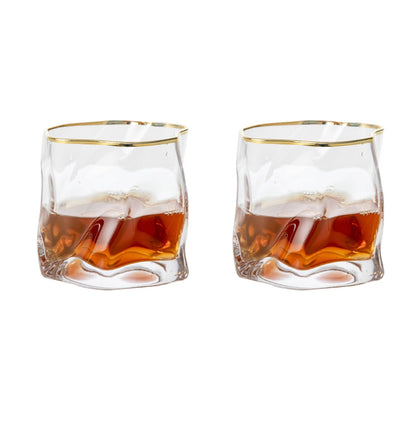 Kalsten | Distorted Texture Whisky Glass Set