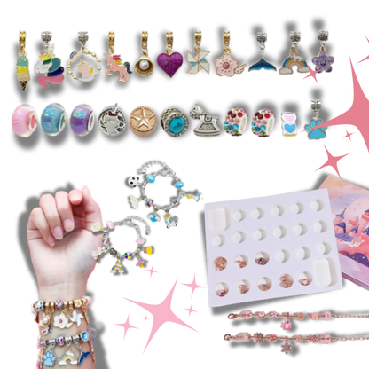 DIY Advent Calendar 2025 – Jewelry & Bracelet Set for Girls