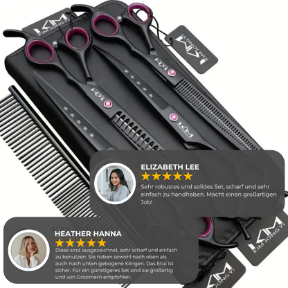 Skanto | TrimPro Pet Grooming Set – Complete Scissor Set for Precise Coat Care