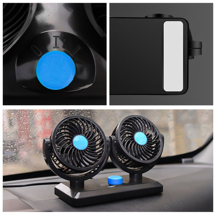 Double Cooling Car Fan - CoolingAir | Kalsten